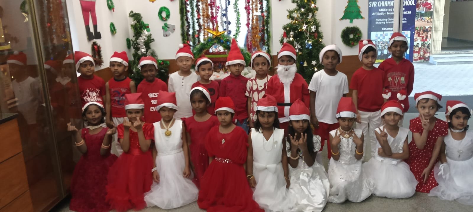 Students celebrating Christmas - image 6