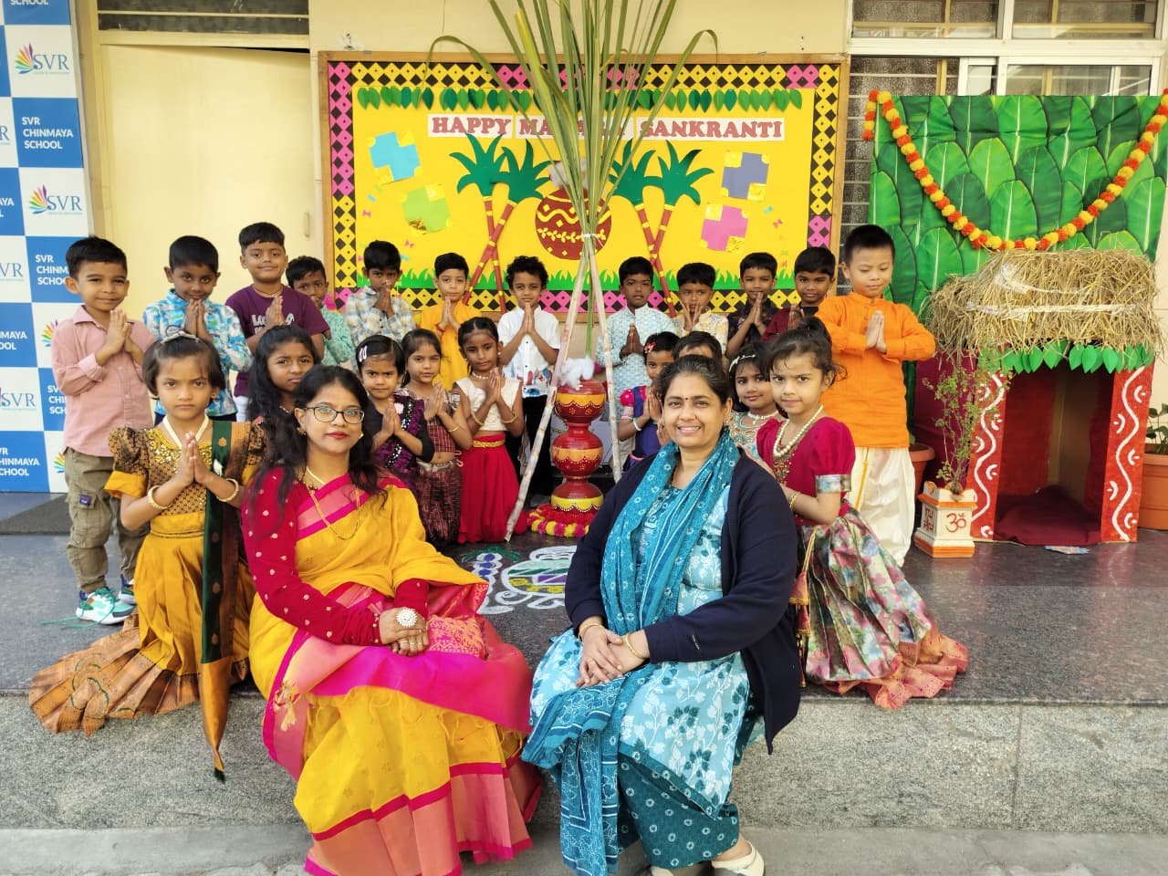 Students celebrating Makar Sankranti - image 1