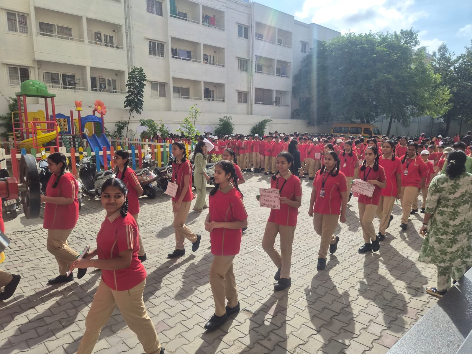 Students planting saplings on World Environment Day 2026