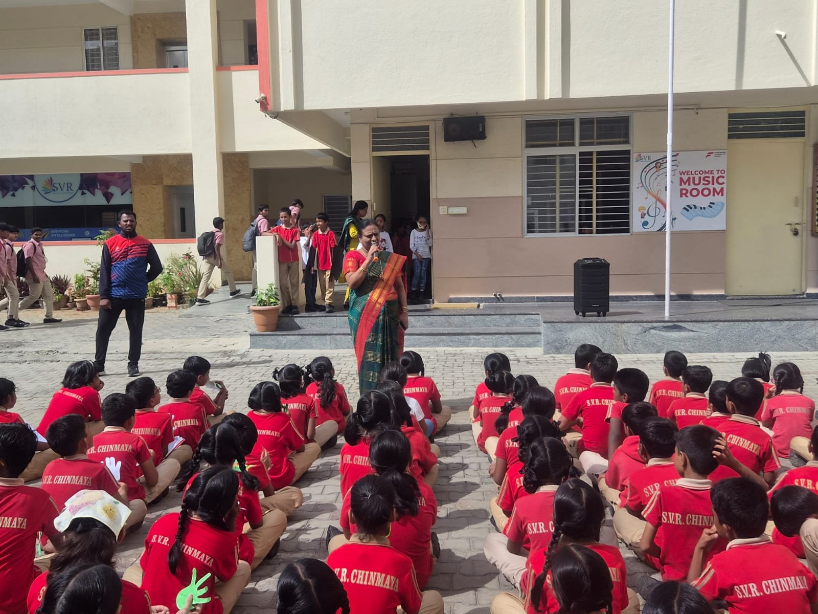Students planting saplings on World Environment Day 2026