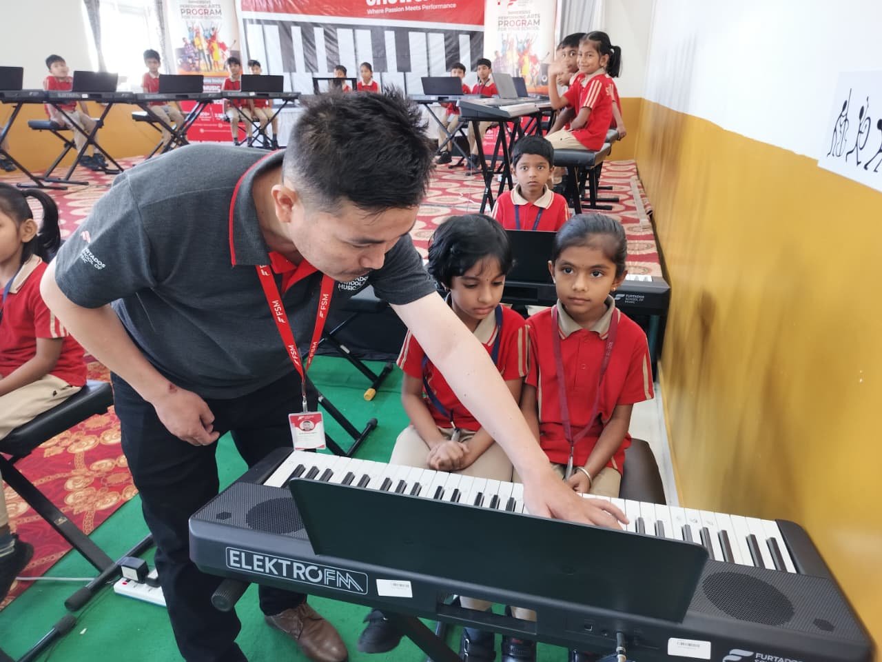 Keyboard performance by students, parents and teachers - image 4