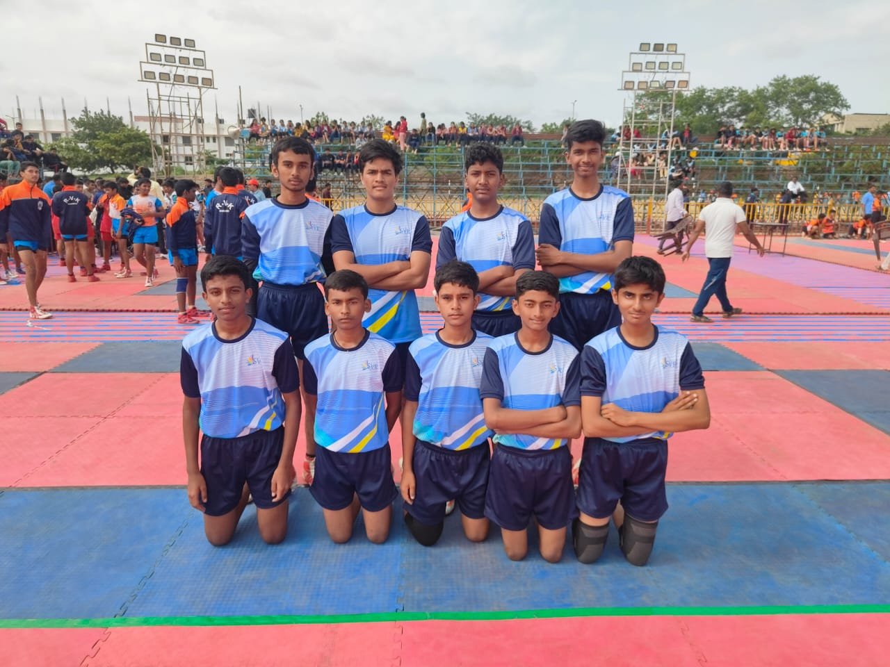Kabaddi match in progress